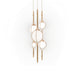 Modern Forms Canada - LED Pendant - Skyla - Vintage Brass- Union Lighting Luminaires Decor