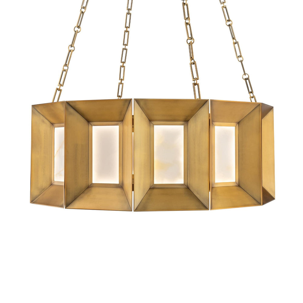 Modern Forms Canada - LED Pendant Chandelier - Austen - Aged Brass- Union Lighting Luminaires Decor
