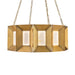 Modern Forms Canada - LED Pendant Chandelier - Austen - Aged Brass- Union Lighting Luminaires Decor