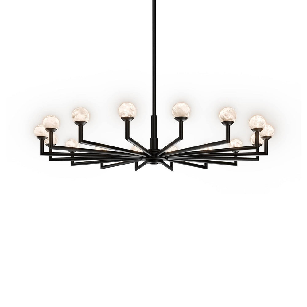 Modern Forms Canada - LED Pendant Chandelier - Glammis - Black- Union Lighting Luminaires Decor
