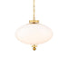 Modern Forms Canada - LED Pendant - Glossey - Vintage Brass- Union Lighting Luminaires Decor