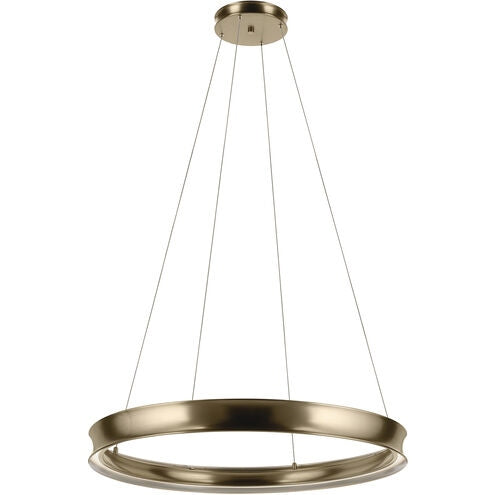 Kichler Canada - LED Chandelier - Larousse - Champagne Bronze- Union Lighting Luminaires Decor