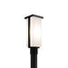 Modern Forms Canada - LED Outdoor Post Mount - Ledge - Black- Union Lighting Luminaires Decor