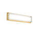 Modern Forms Canada - LED Bath Vanity - Ice Bar - Aged Brass- Union Lighting Luminaires Decor