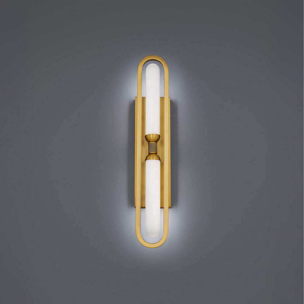 Modern Forms Canada - LED Wall Sconce - Whitt - Aged Brass- Union Lighting Luminaires Decor