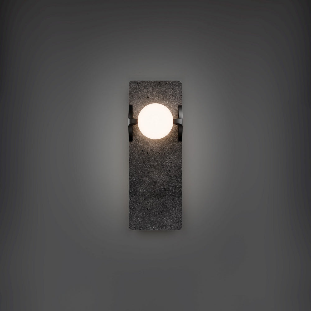 Modern Forms Canada - LED Wall Sconce - Okemo - Basalt Stone/Black- Union Lighting Luminaires Decor