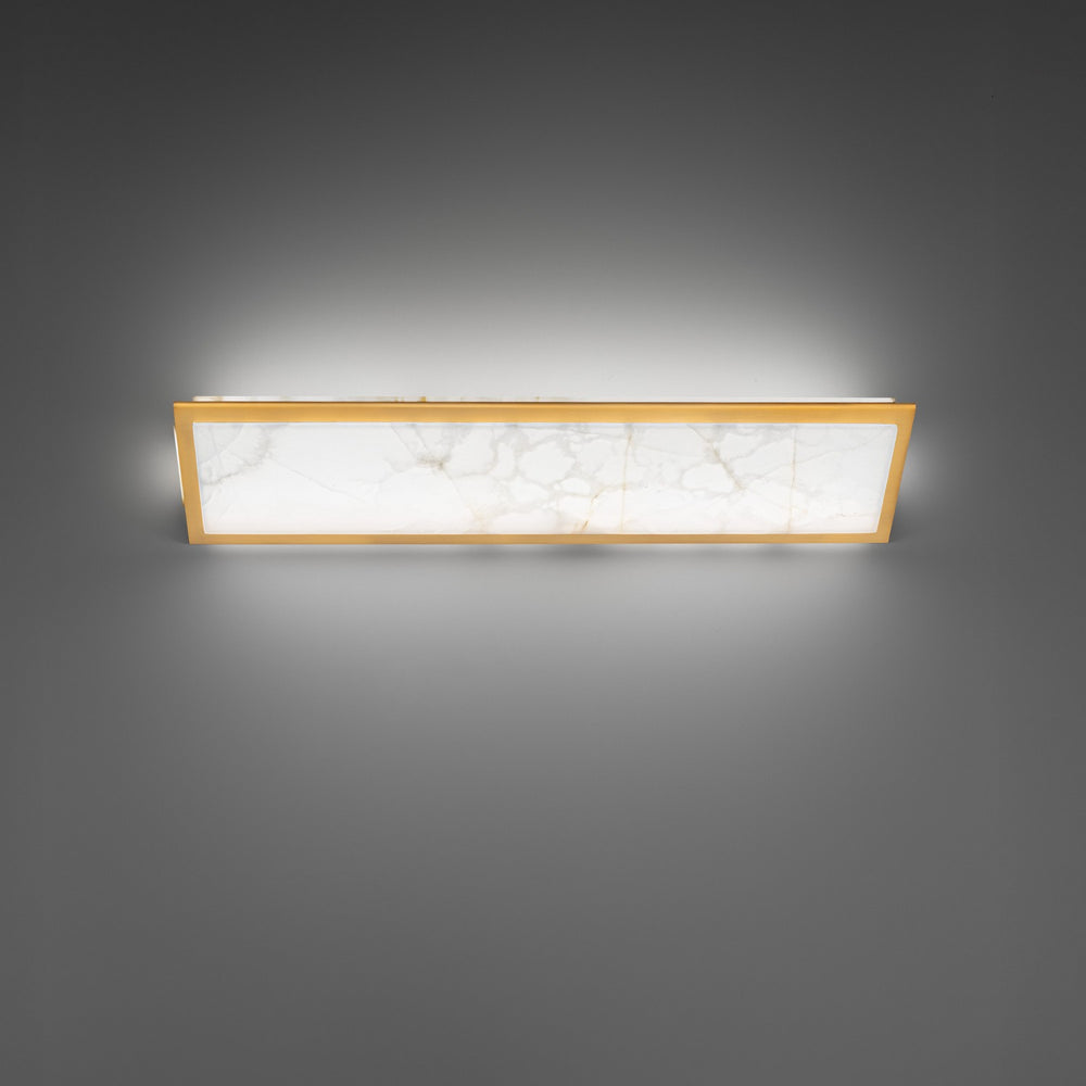 Modern Forms Canada - LED Bath Vanity - Lena - Aged Brass- Union Lighting Luminaires Decor