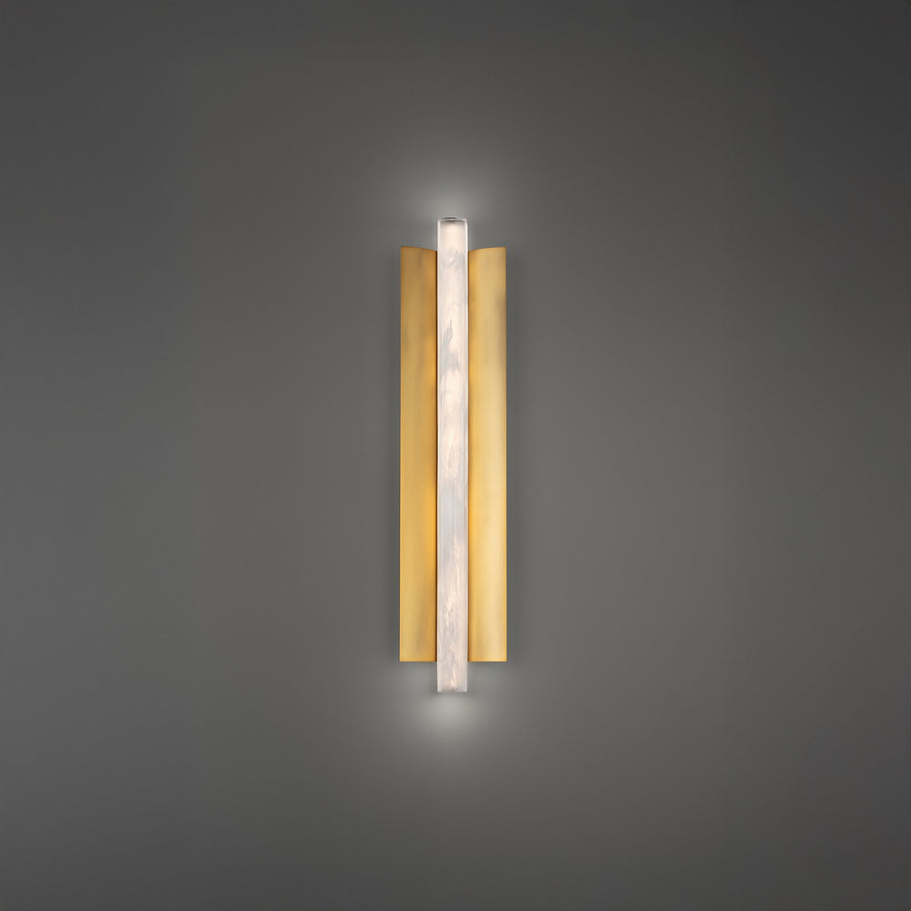 Modern Forms Canada - LED Wall Sconce - Rapper - Aged Brass- Union Lighting Luminaires Decor