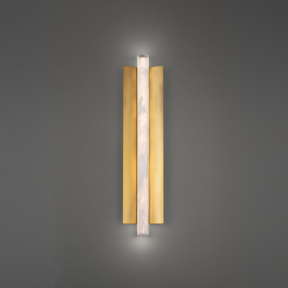 Modern Forms Canada - LED Wall Sconce - Rapper - Aged Brass- Union Lighting Luminaires Decor