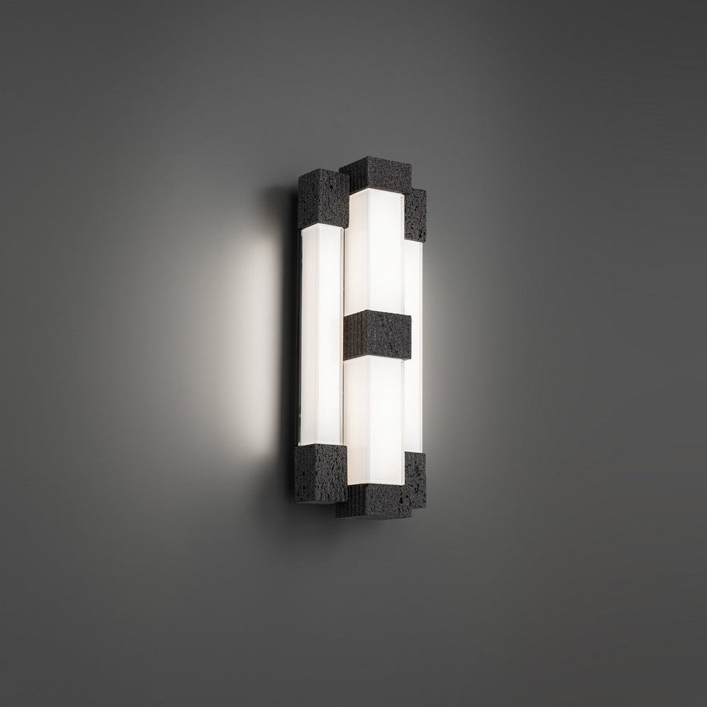 Modern Forms Canada - LED Wall Sconce - Conan - Basalt Stone/Black- Union Lighting Luminaires Decor