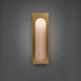 Modern Forms Canada - LED Wall Sconce - Cadey - Beige Travertine/Aged Brass- Union Lighting Luminaires Decor