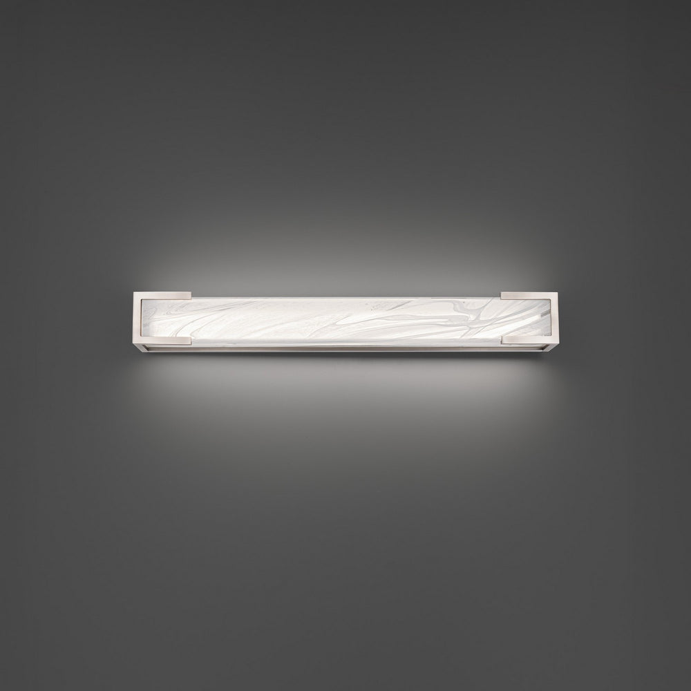 Modern Forms Canada - LED Bath Vanity - Frozen Zone - Brushed Nickel- Union Lighting Luminaires Decor