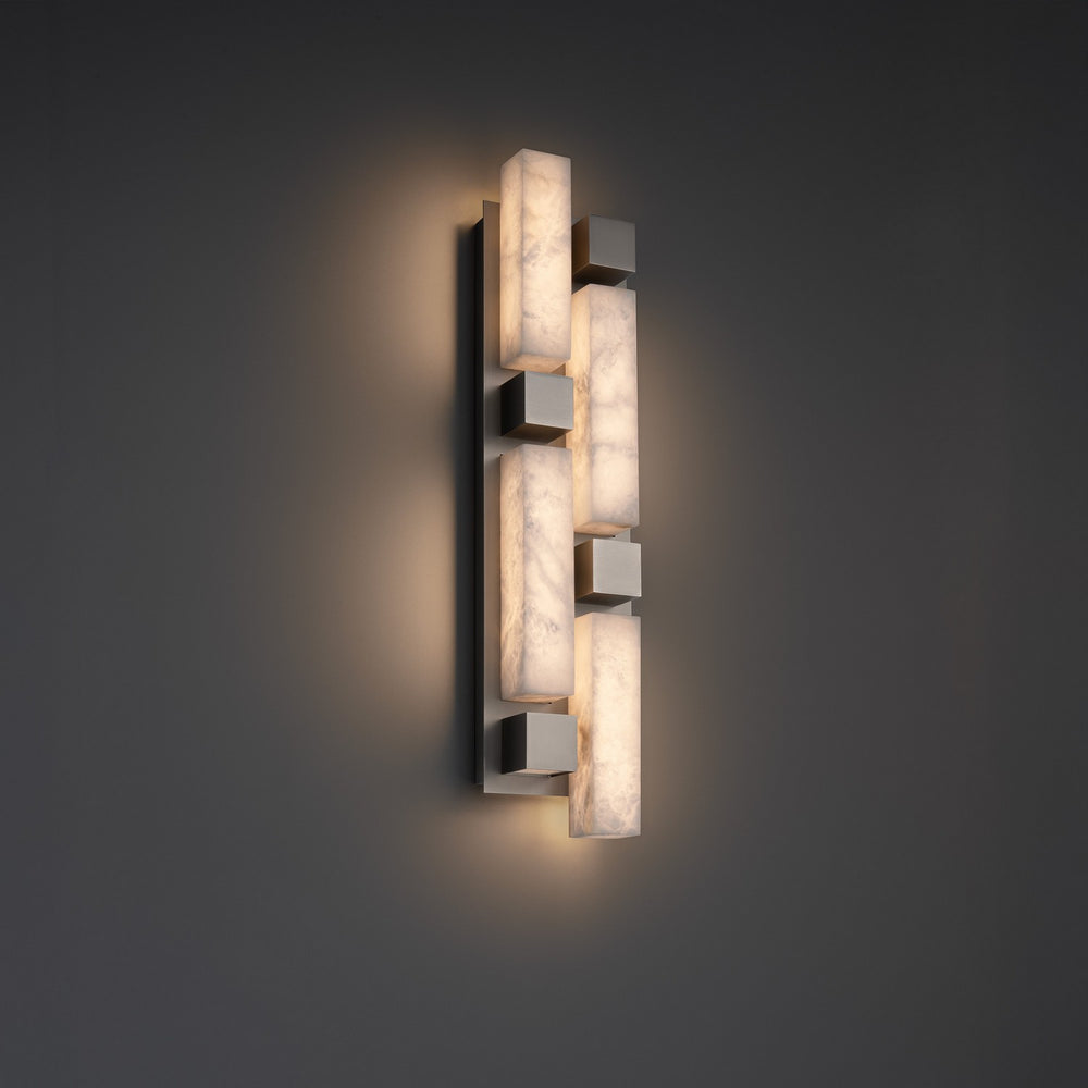 Modern Forms Canada - LED Wall Sconce - Voxxel - Antique Nickel- Union Lighting Luminaires Decor