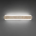 Modern Forms Canada - LED Bath Vanity - Magnate - Beige Travertine/Aged Brass- Union Lighting Luminaires Decor