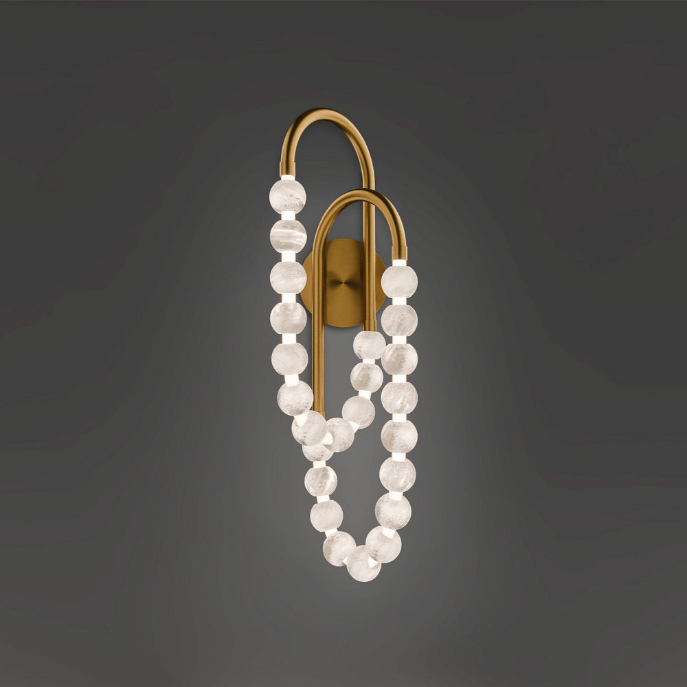 Modern Forms Canada - LED Wall Sconce - Parel - Aged Brass- Union Lighting Luminaires Decor