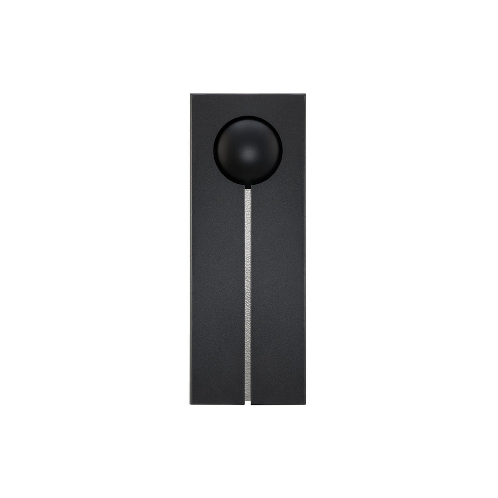 Modern Forms Canada - LED Outdoor Wall Sconce - Keyhole - Black/Textured Brushed Nickel- Union Lighting Luminaires Decor