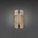 Modern Forms Canada - LED Outdoor Wall Sconce - Formation - Beige Travertine/Black- Union Lighting Luminaires Decor