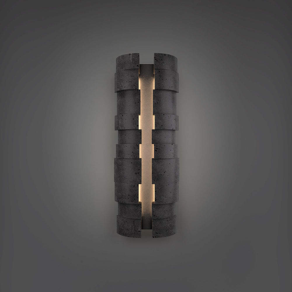 Modern Forms Canada - LED Outdoor Wall Sconce - Formation - Basalt Stone/Black- Union Lighting Luminaires Decor