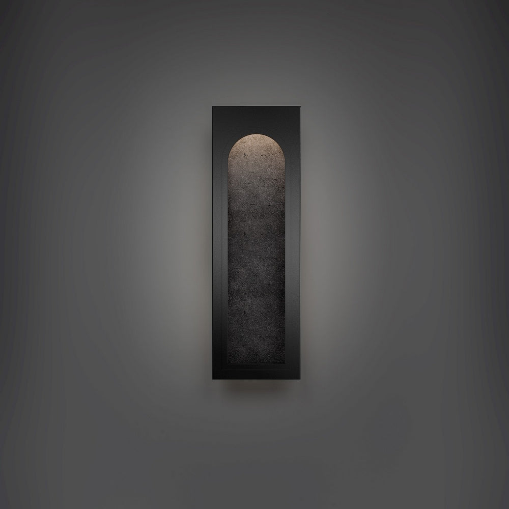Modern Forms Canada - LED Outdoor Wall Sconce - Cadey - Basalt Stone/Black- Union Lighting Luminaires Decor