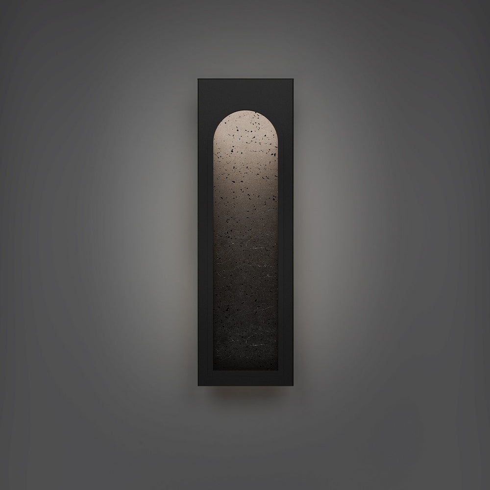 Modern Forms Canada - LED Outdoor Wall Sconce - Cadey - Basalt Stone/Black- Union Lighting Luminaires Decor