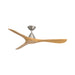 Modern Forms Fans Canada - 60" Ceiling Fan - Carve - Antique Nickel/Honey Oak- Union Lighting Luminaires Decor