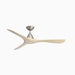 Modern Forms Fans Canada - 60" Ceiling Fan - Carve - Antique Nickel/White Oak- Union Lighting Luminaires Decor