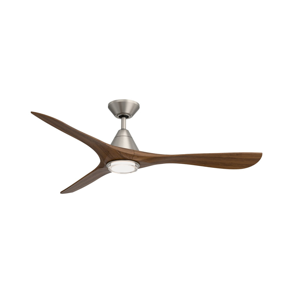 Modern Forms Fans Canada - 60" Ceiling Fan - Carve - Antique Nickel/Distressed Koa- Union Lighting Luminaires Decor