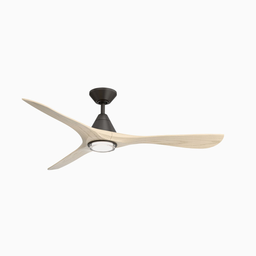 Modern Forms Fans Canada - 60" Ceiling Fan - Carve - Bronze/White Oak- Union Lighting Luminaires Decor