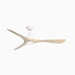 Modern Forms Fans Canada - 60" Ceiling Fan - Carve - Matte White/White Oak- Union Lighting Luminaires Decor
