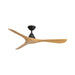 Modern Forms Fans Canada - 60" Ceiling Fan - Carve - Matte Black/Honey Oak- Union Lighting Luminaires Decor