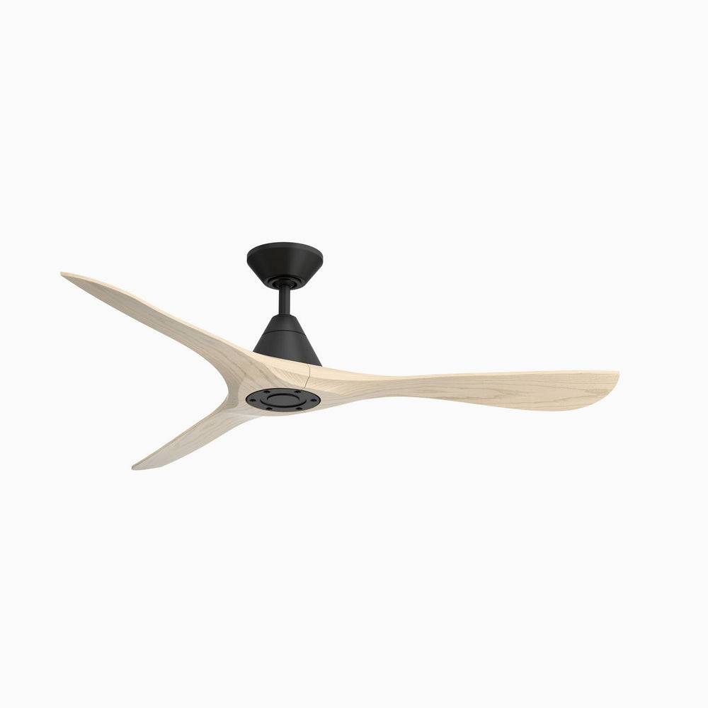 Modern Forms Fans Canada - 60" Ceiling Fan - Carve - Matte Black/White Oak- Union Lighting Luminaires Decor