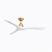 Modern Forms Fans Canada - 60" Ceiling Fan - Carve - Soft Brass/Matte White- Union Lighting Luminaires Decor