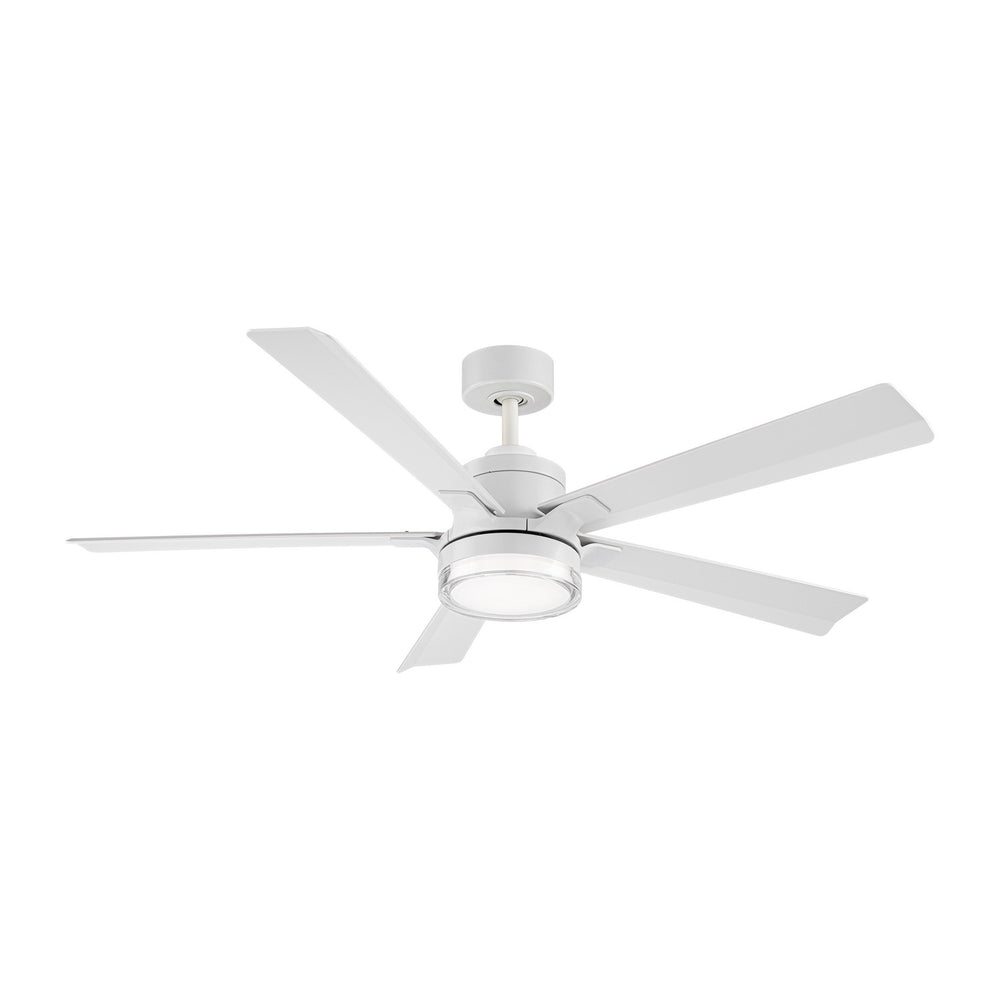 Modern Forms Fans Canada - 56" Ceiling Fan - Radiant - Matte White- Union Lighting Luminaires Decor