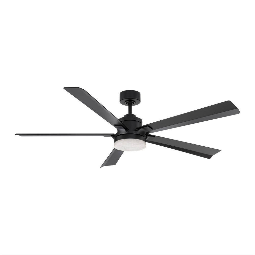 Modern Forms Fans Canada - 64" Ceiling Fan - Radiant - Matte Black- Union Lighting Luminaires Decor