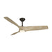 Modern Forms Fans Canada - 62" Ceiling Fan - Zephyr - Bronze/White Oak- Union Lighting Luminaires Decor