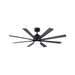Modern Forms Fans Canada - 56" Ceiling Fan - Size Matters - Matte Black- Union Lighting Luminaires Decor