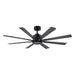 Modern Forms Fans Canada - 56" Ceiling Fan - Size Matters - Matte Black- Union Lighting Luminaires Decor
