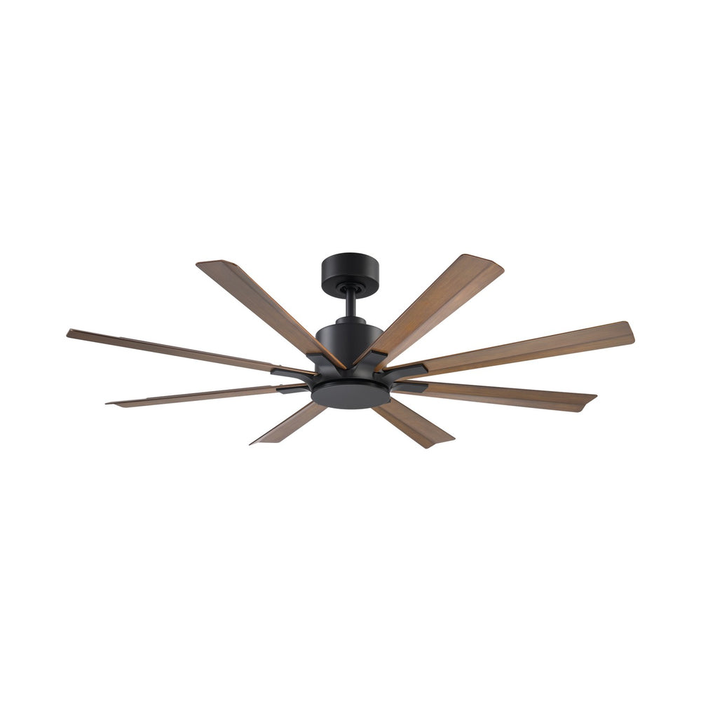 Modern Forms Fans Canada - 56" Ceiling Fan - Size Matters - Matte Black/Distressed Koa- Union Lighting Luminaires Decor
