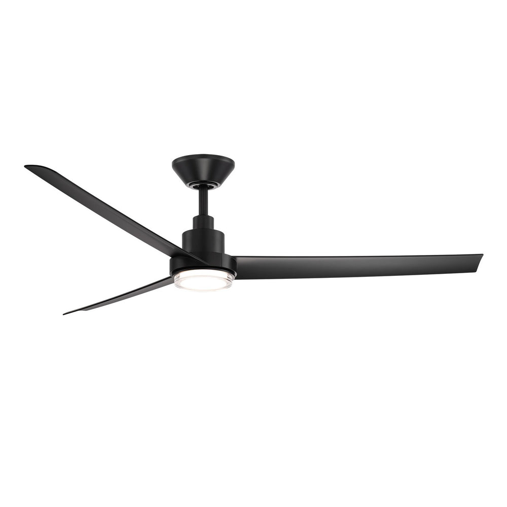 Modern Forms Fans Canada - 62" Ceiling Fan - Bolo - Matte Black- Union Lighting Luminaires Decor
