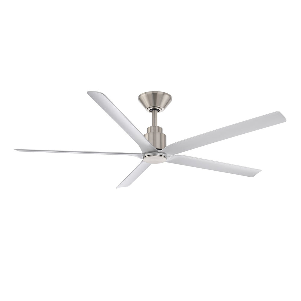 Modern Forms Fans Canada - 56" Ceiling Fan - Smooth 5 - Brushed Nickel/Silver- Union Lighting Luminaires Decor