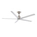 Modern Forms Fans Canada - 56" Ceiling Fan - Smooth 5 - Brushed Nickel/Silver- Union Lighting Luminaires Decor