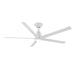 Modern Forms Fans Canada - 56" Ceiling Fan - Smooth 5 - Matte White- Union Lighting Luminaires Decor
