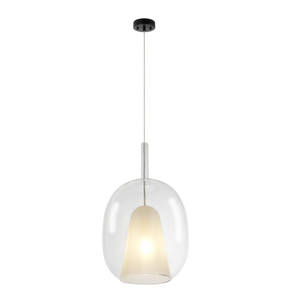 Artcraft Canada - One Light Pendant - Dusk - Black- Union Lighting Luminaires Decor
