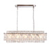 Artcraft Canada - 12 Light Linear Pendant - Avara - Polished Nickel- Union Lighting Luminaires Decor