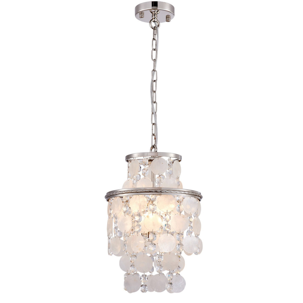 Artcraft Canada - Two Light Pendant - Avara - Polished Nickel- Union Lighting Luminaires Decor