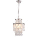 Artcraft Canada - Two Light Pendant - Avara - Polished Nickel- Union Lighting Luminaires Decor