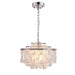 Artcraft Canada - Six Light Chandelier - Avara - Polished Nickel- Union Lighting Luminaires Decor