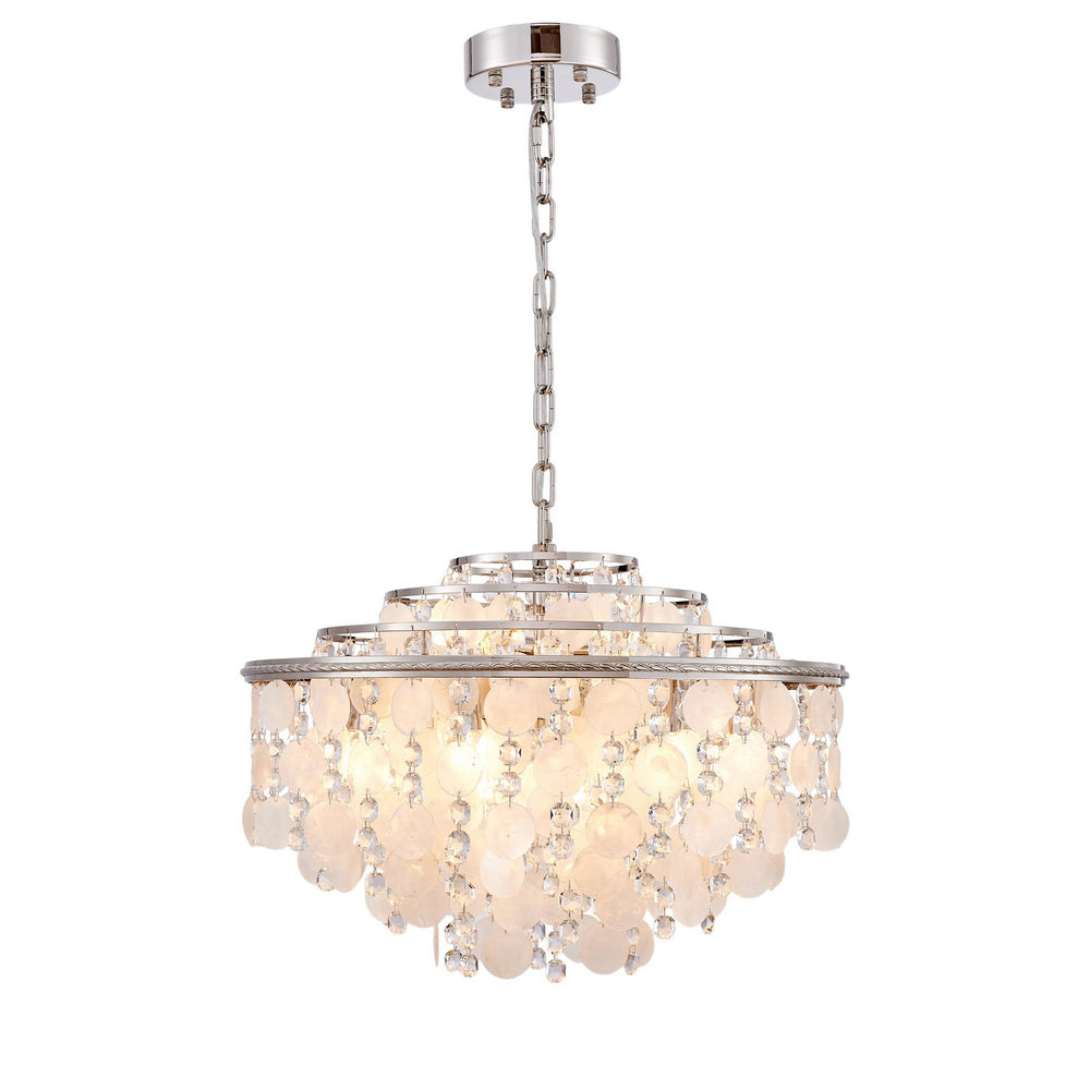 Artcraft Canada - 13 Light Chandelier - Avara - Polished Nickel- Union Lighting Luminaires Decor