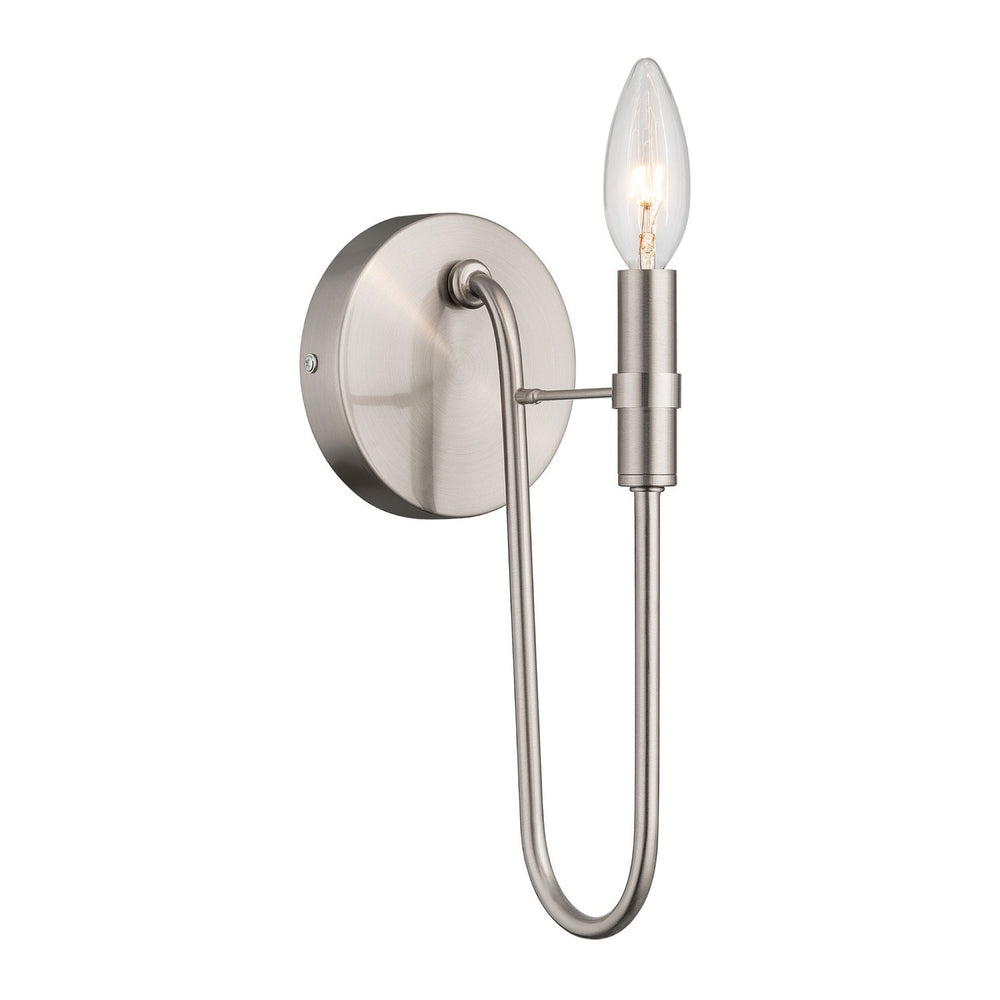 Artcraft Canada - One Light Wall Sconce - Foundry - Brushed Nickel- Union Lighting Luminaires Decor
