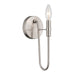 Artcraft Canada - One Light Wall Sconce - Foundry - Brushed Nickel- Union Lighting Luminaires Decor